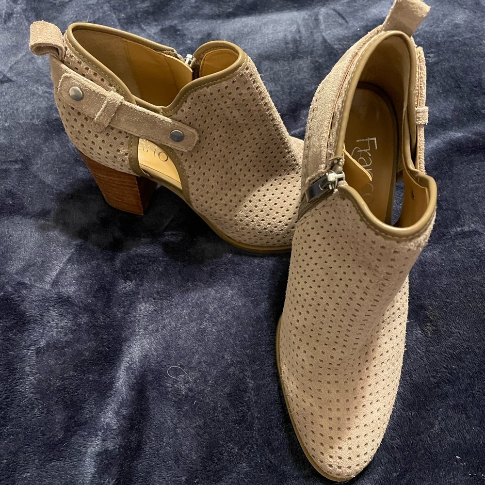 Beige Booties